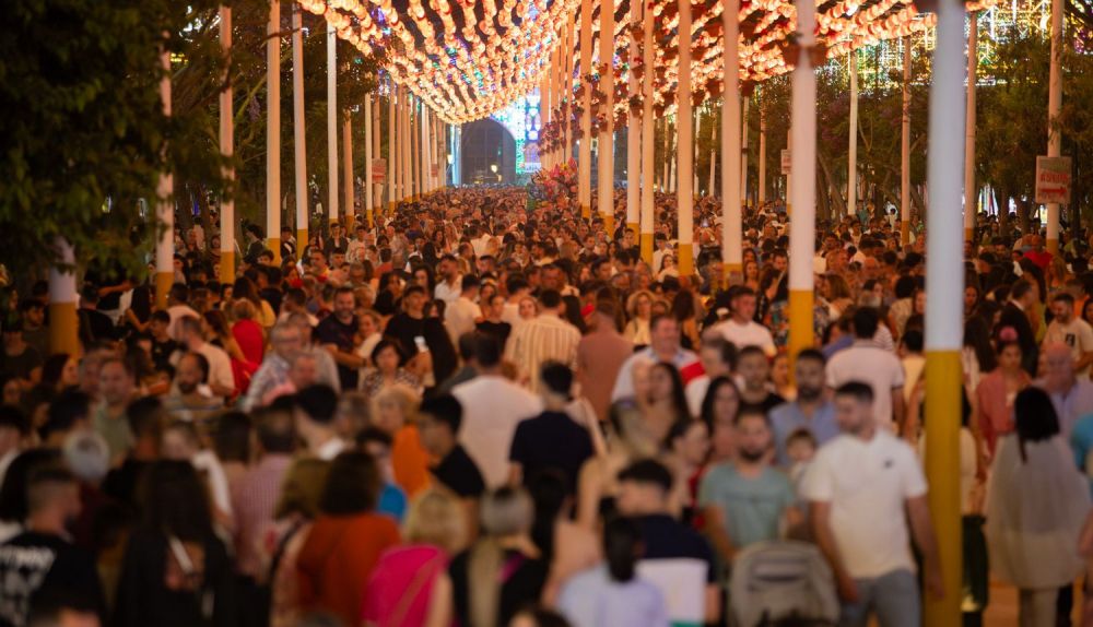 Una imagen de la Feria de Sanlúcar.