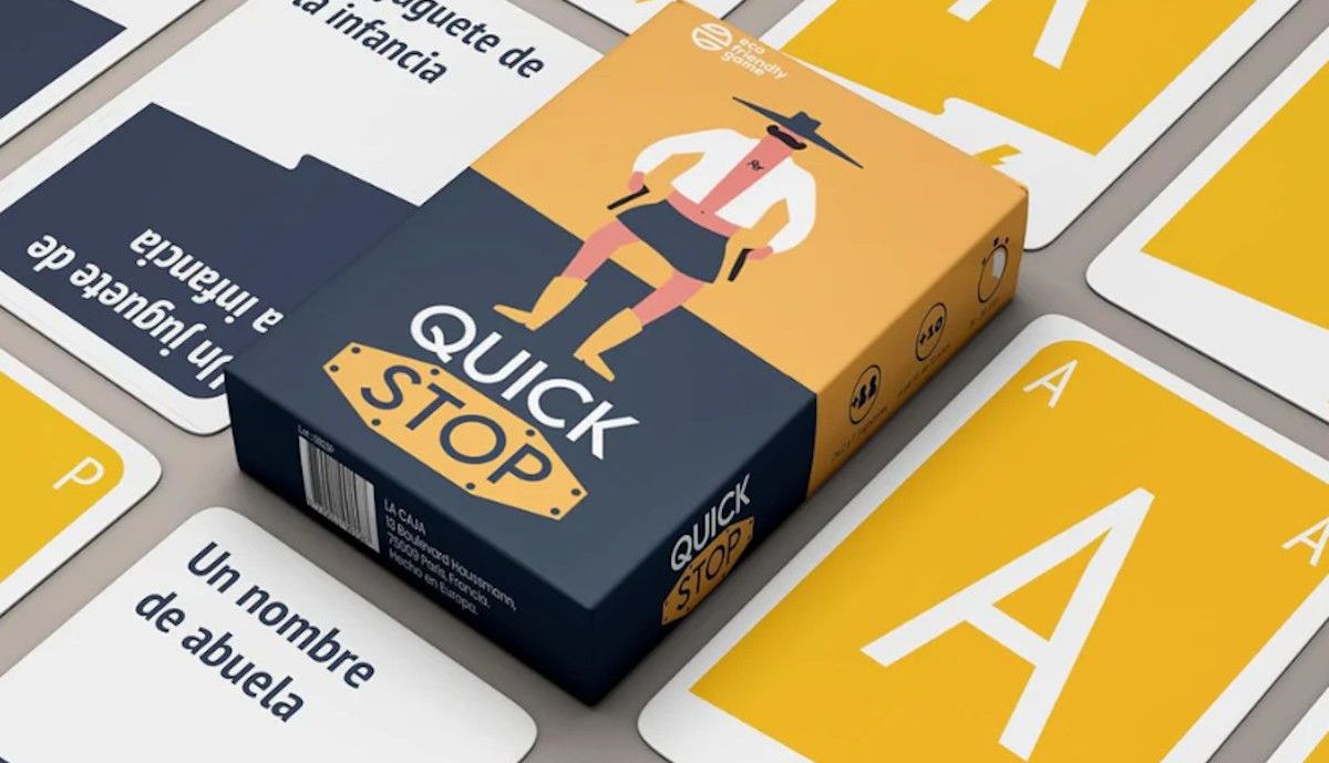 Juego Quick Stop, uno de los más vendidos en Amazon.