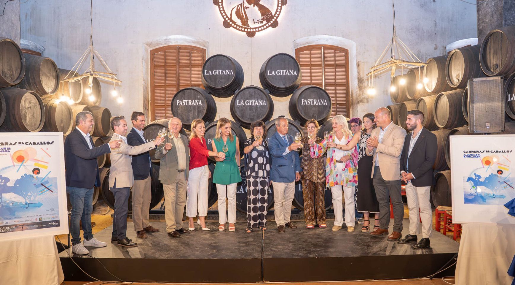 Presentado el cartel oficial de las Carreras de Caballos de Sanlúcar, que celebran este verano su 180 edición.