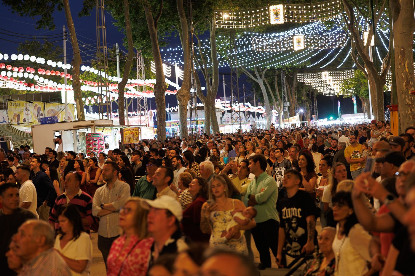 Ambiente en la Feria de El Puerto de Santa María en anteriores ediciones