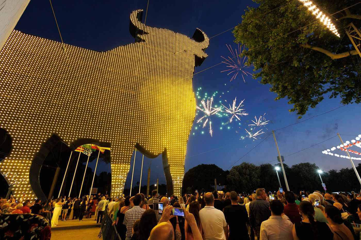 La Feria de El Puerto contrá con más de 200 agentes de la Policía Nacional.