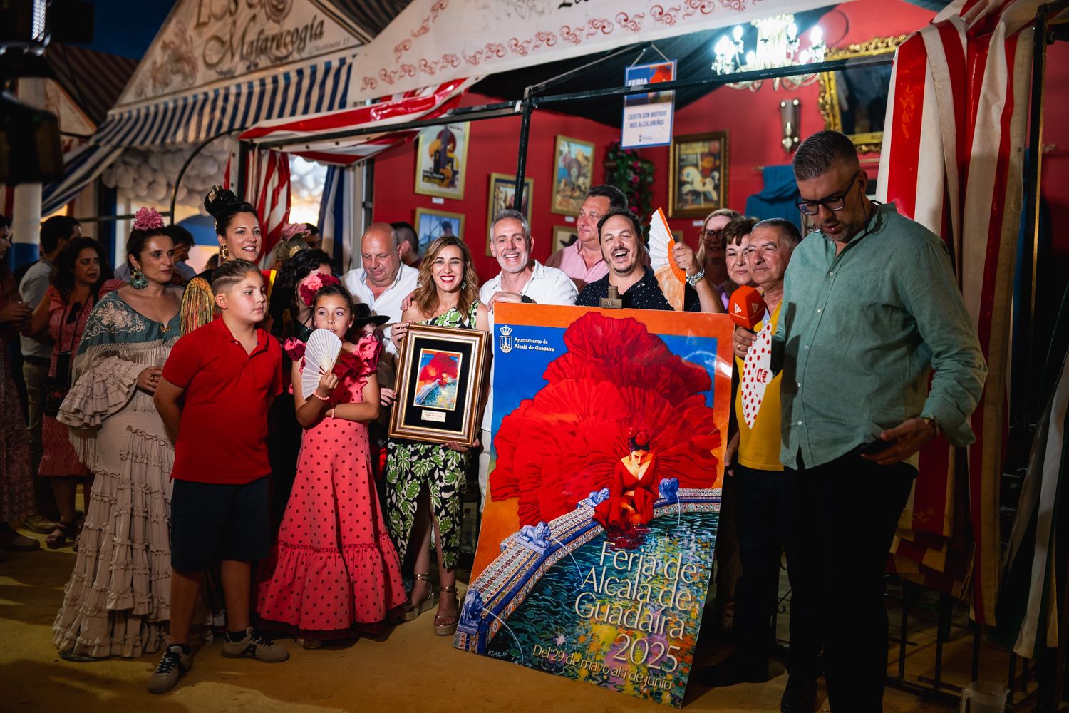 Una de las casetas premiadas este año.