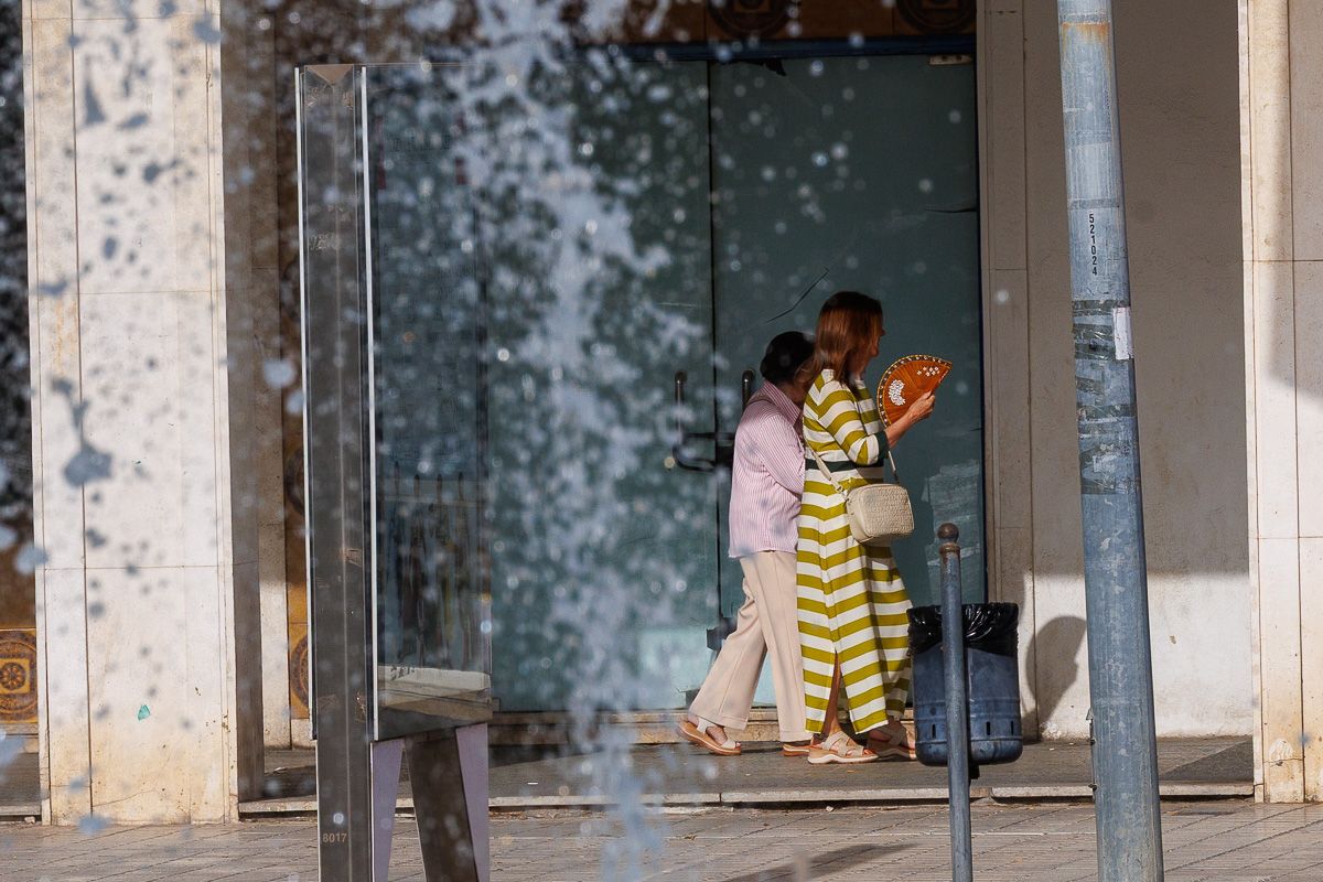 Imagen de la ola de calor en Jerez.