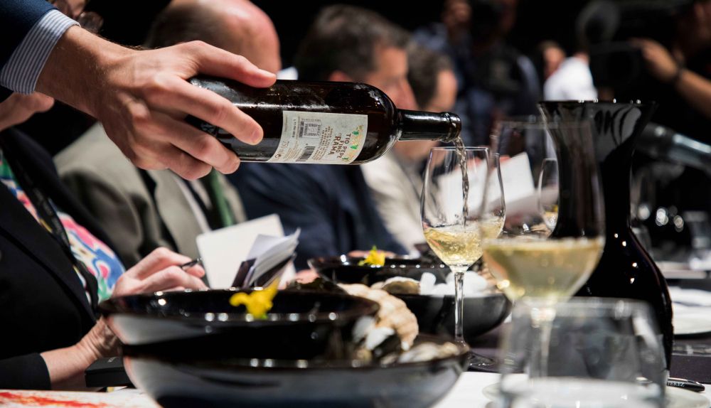 Una buena combinación de vinos y gastronomía.