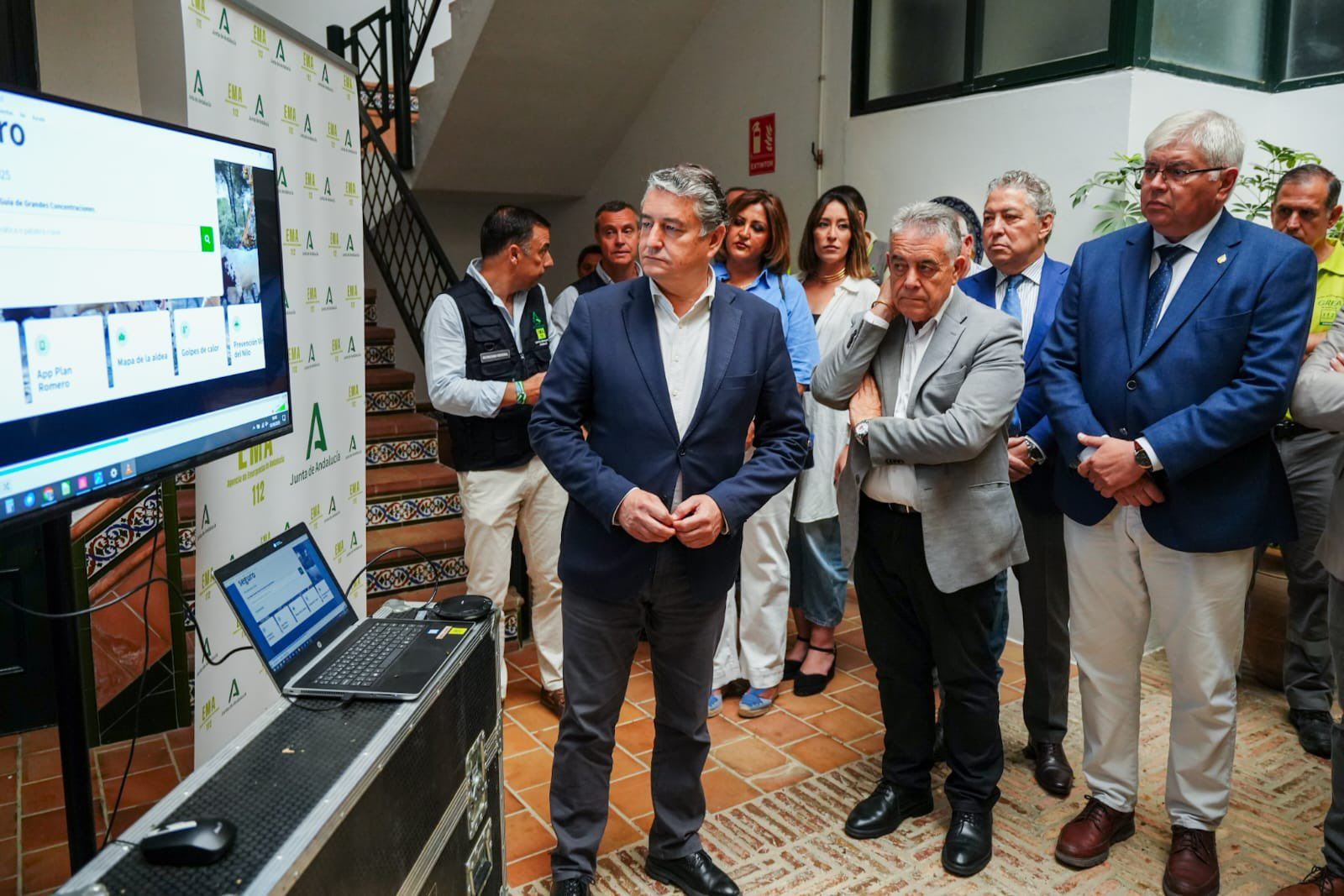 El consejero de Presidencia de la Junta, Antonio Sanz.