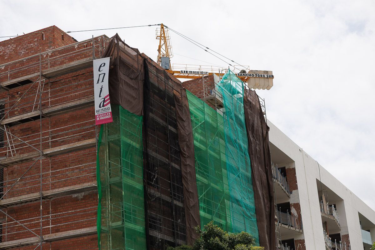 Una promoción de viviendas en Jerez.