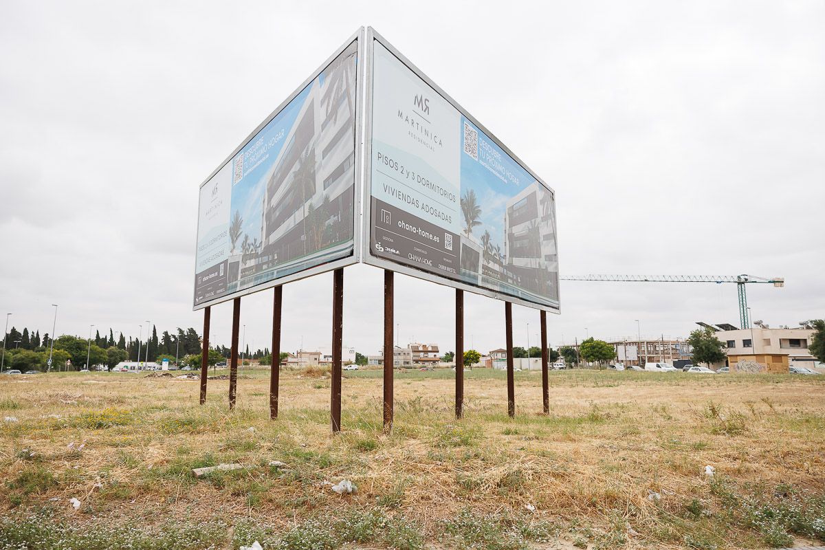 Una promoción de viviendas en Jerez.