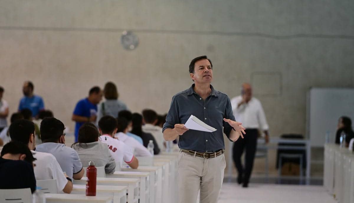 La PAU 2025 de Andalucía, en la sede de la selectividad de la UPO.
