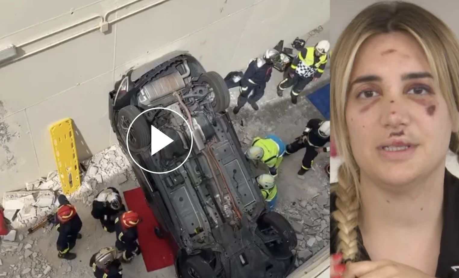 El terrible accidente de María Roberts, peluquera de las famosas: caída de 8 metros y angustiante rescate.