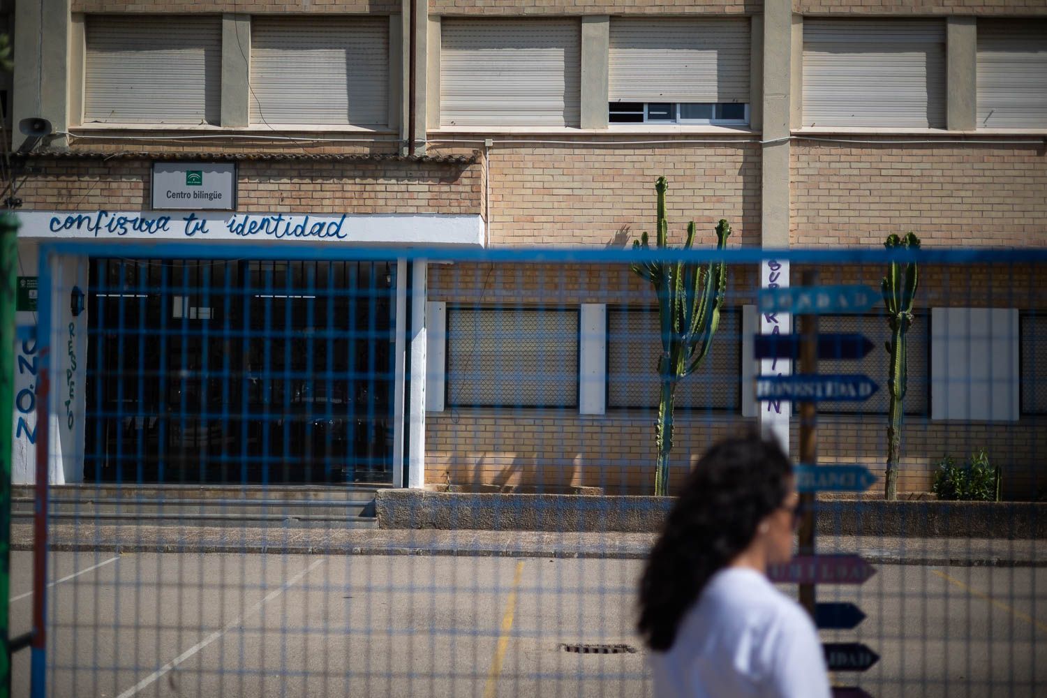 Un centro educativo en Jerez.
