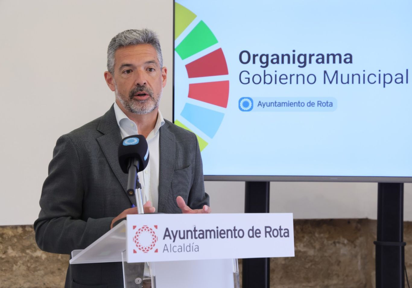 José Javier Ruiz Arana, alcalde de Rota.