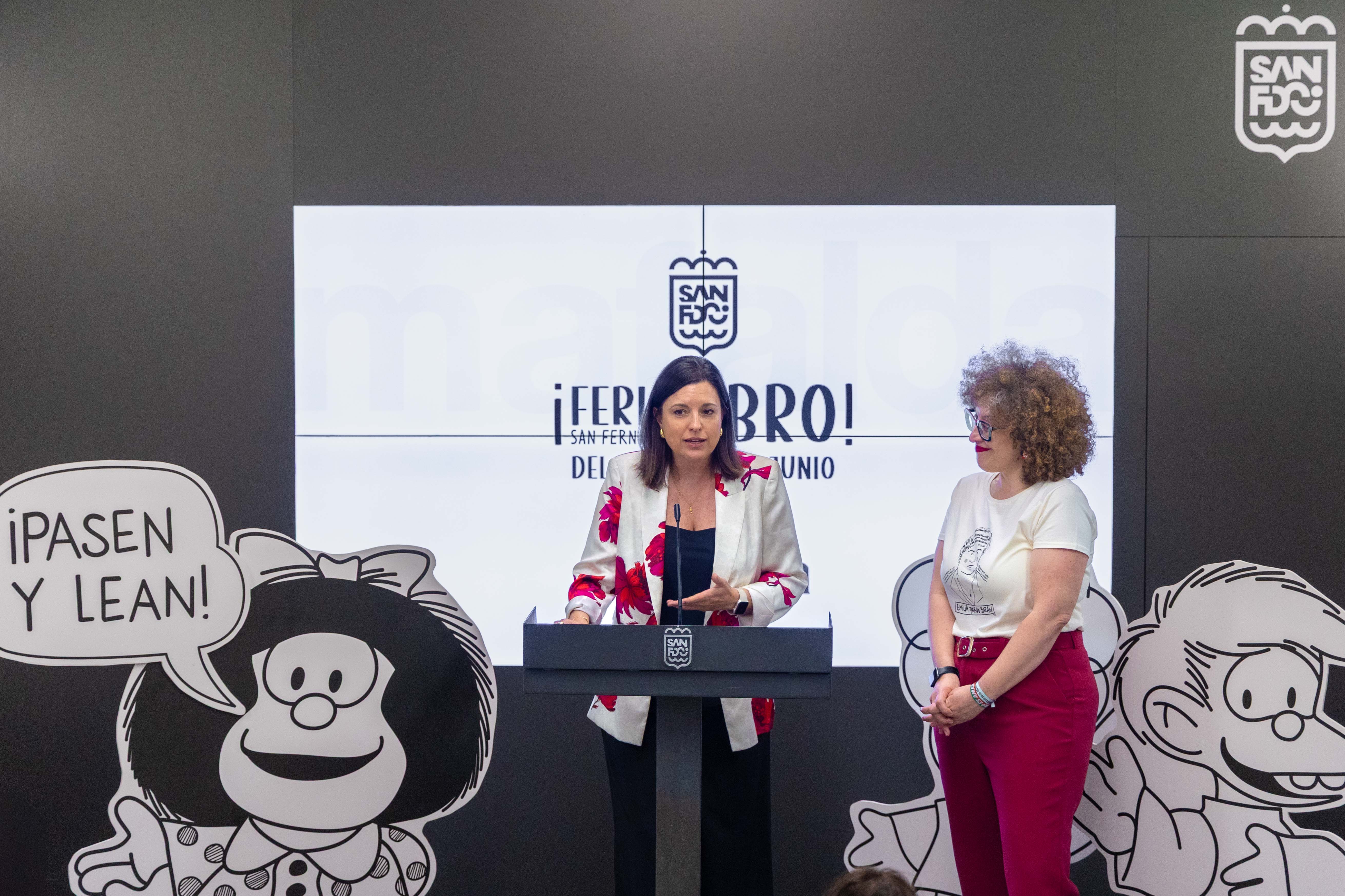 Presentación de la Feria del Libro 2025 en San Fernando.