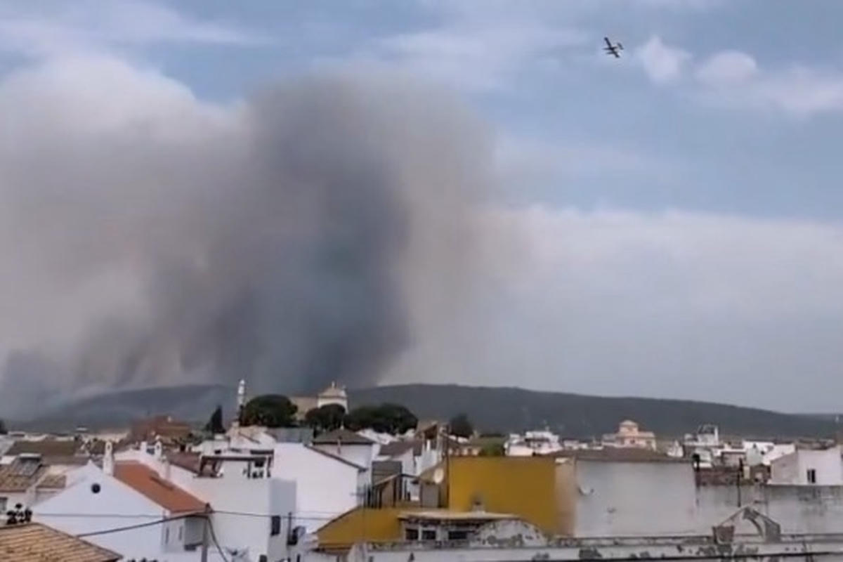 El incendio de Burguillos.