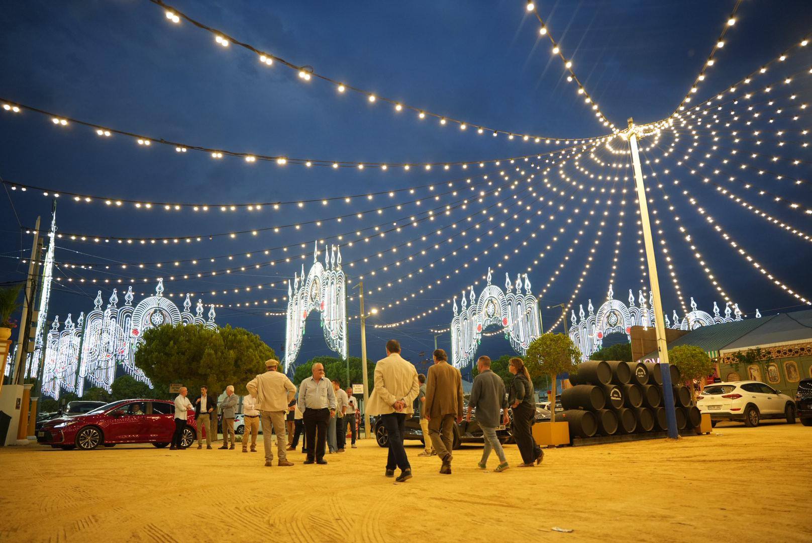 Todo preparado para la Feria de Chiclana 2025.