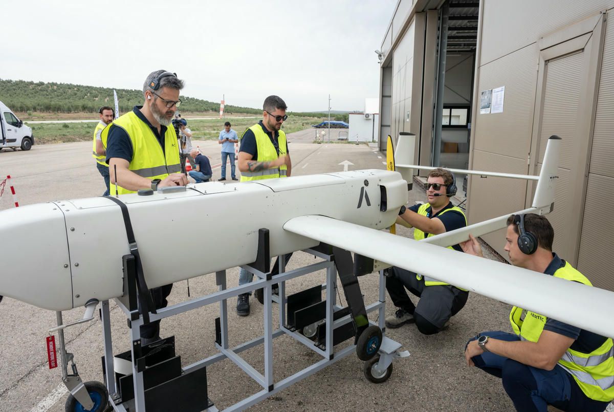 La preparación de los transportes sanitarios en Jaén.