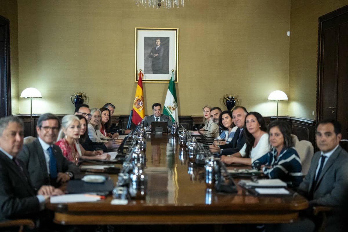 El Consejo de Gobierno de la Junta celebrado este miércoles. El Consejo de Gobierno de la Junta celebrado este miércoles.