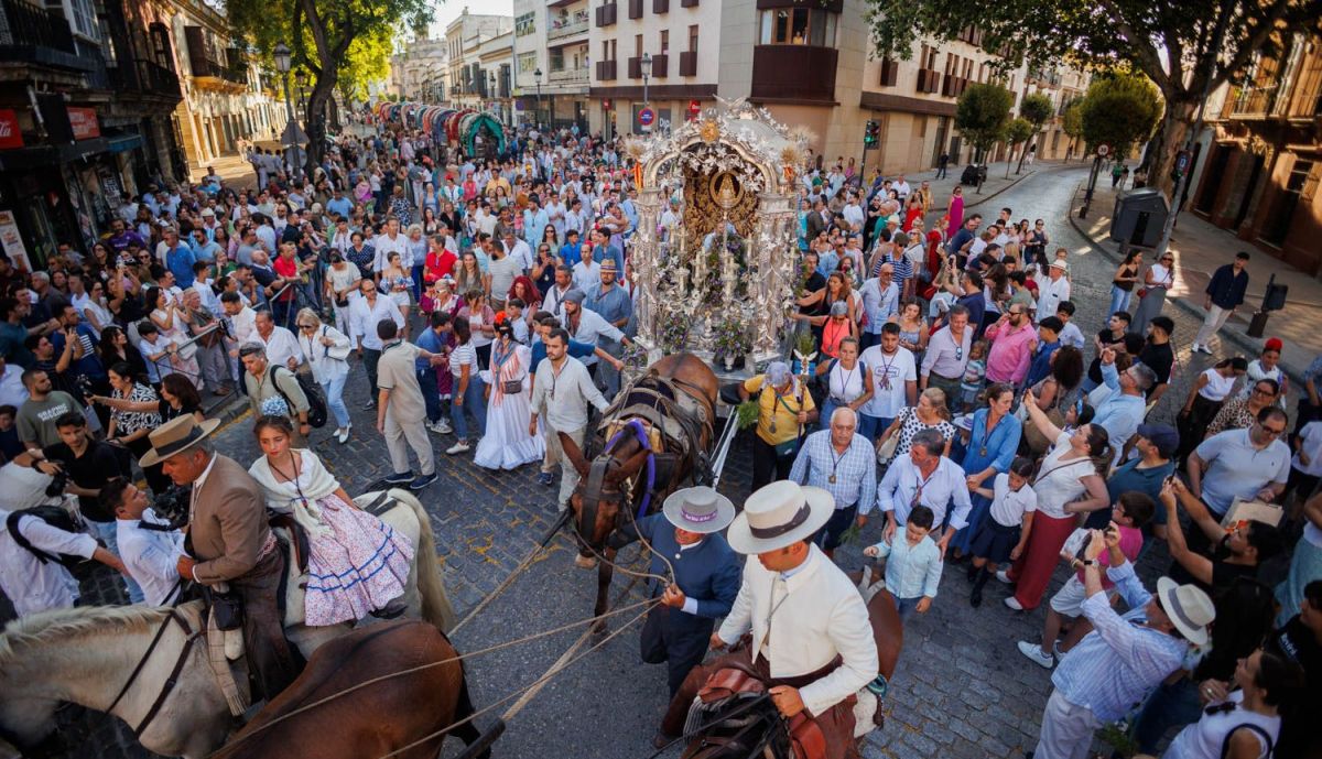 EL ROCIO LLEGADA A JEREZ 14