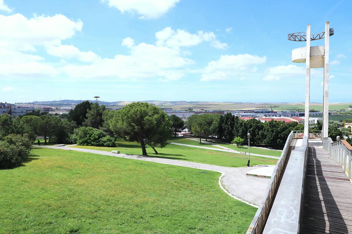 El parque de Picadueñas, en Jerez.
