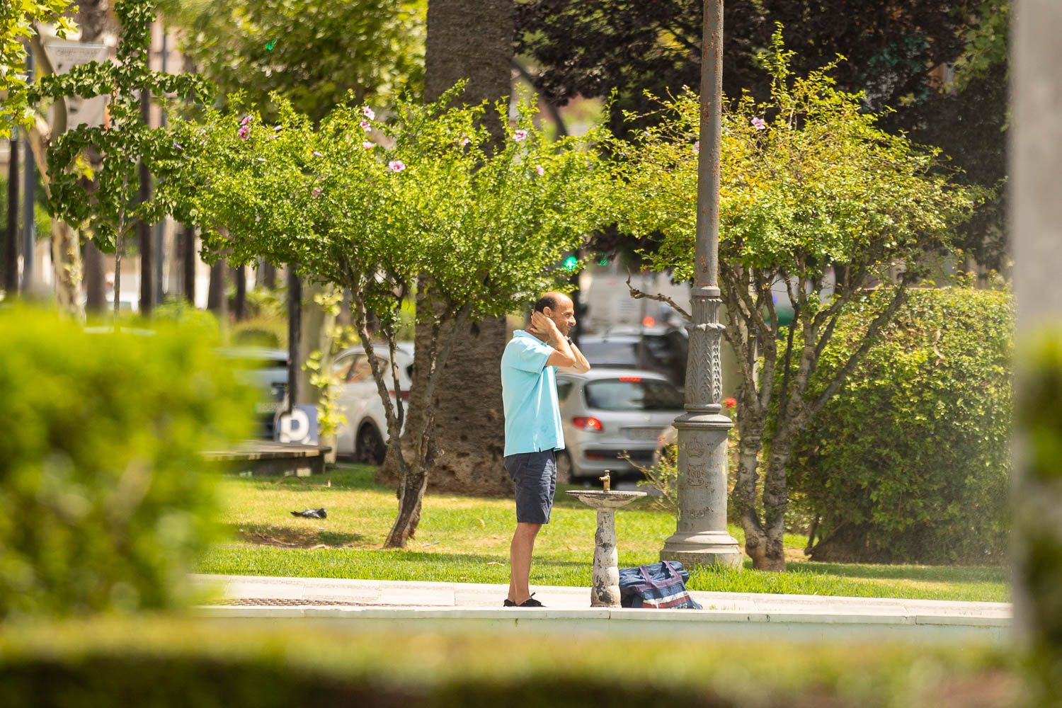 Una jornada de calor.
