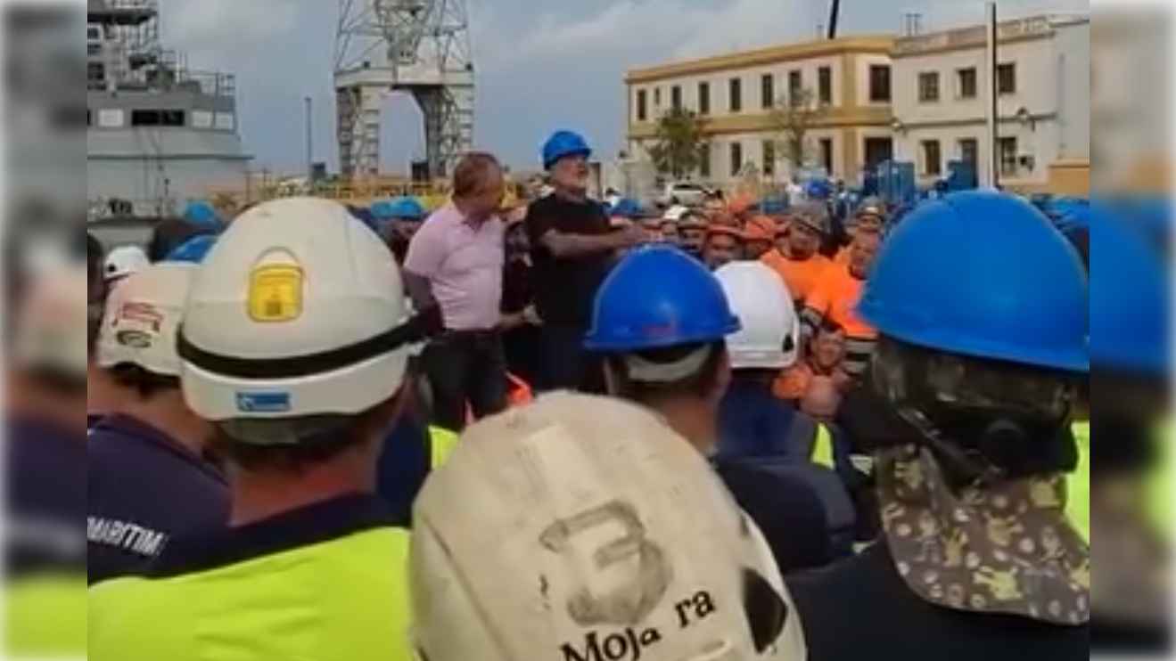 Trabajadores del metal de la Bahía de Cádiz.