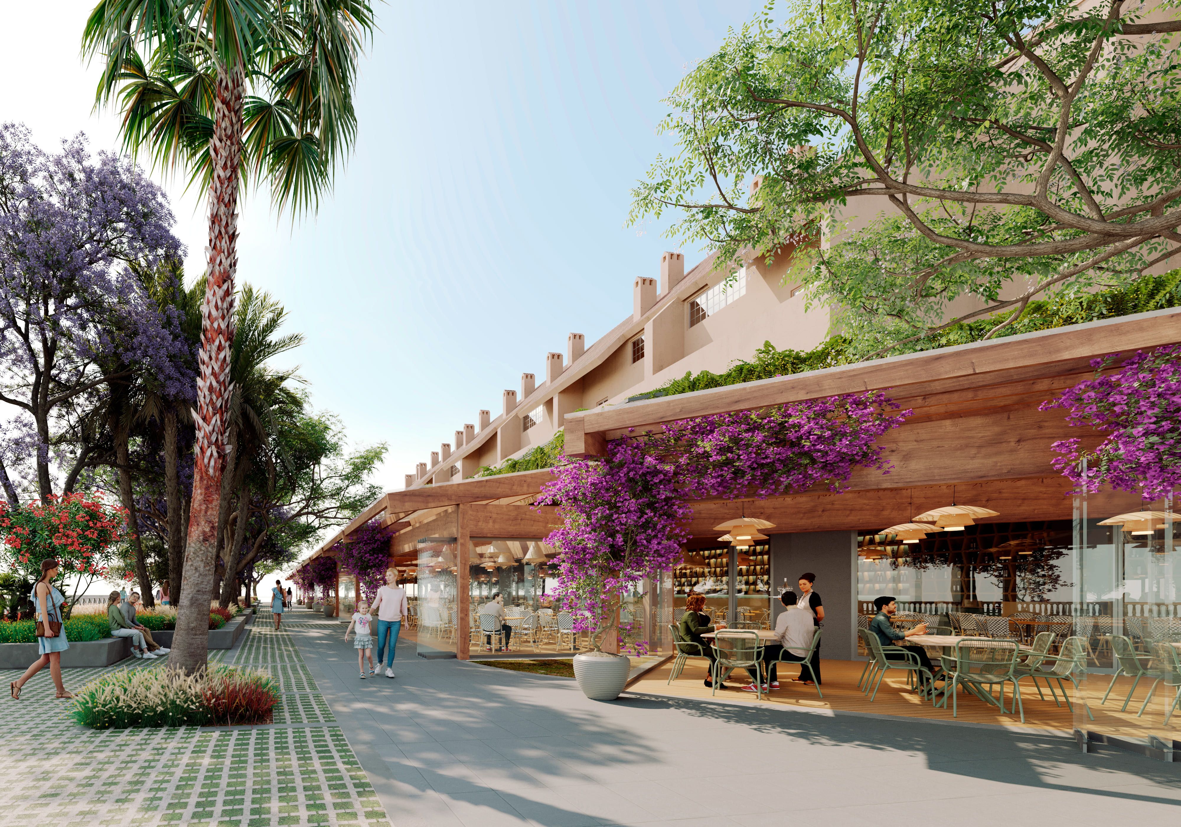 La Tajería incluirá tres nuevos restaurantes y una terraza de 600 metros cuadrados. La Tajería incluirá tres nuevos restaurantes y una terraza de 600 metros cuadrados.