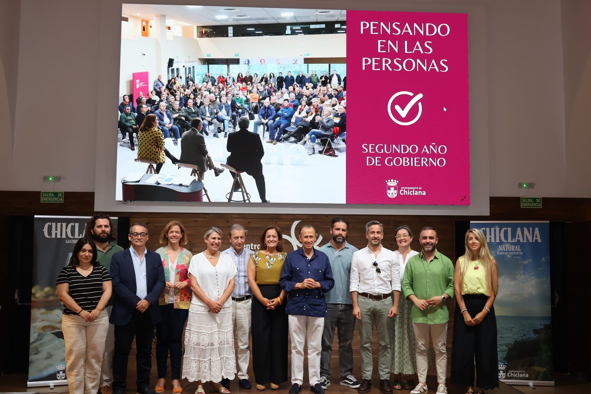 El gobierno local de Chiclana hace balance de su gestión.