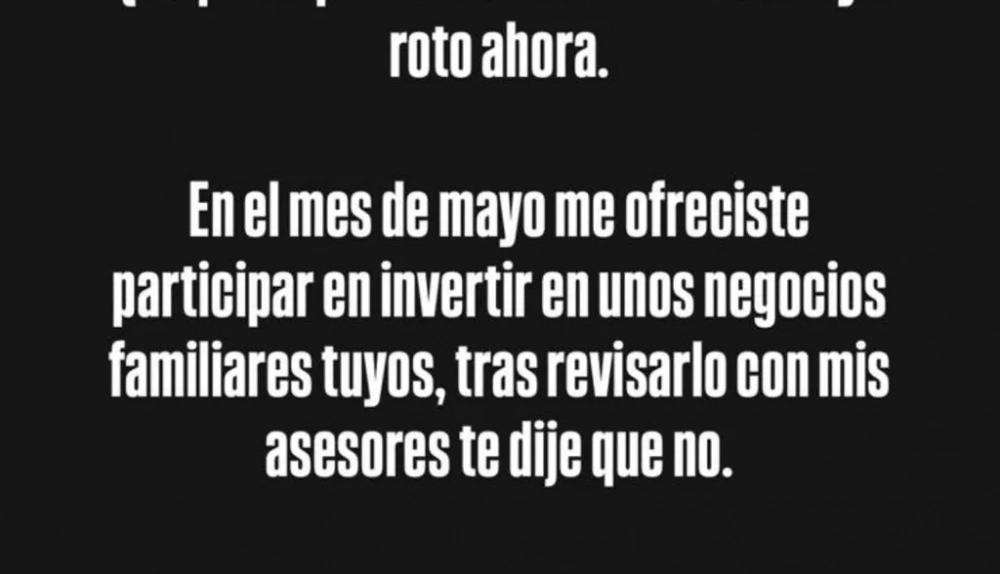 el comunicado de alejandro sanz este 17 de junio 5ea6
