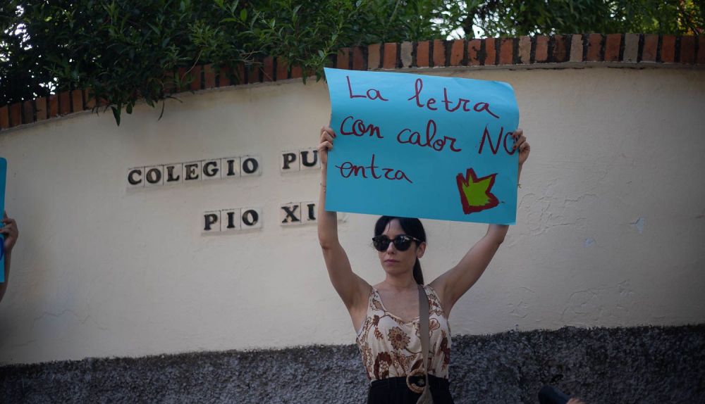 protesta calor pio xii sin sombra 4