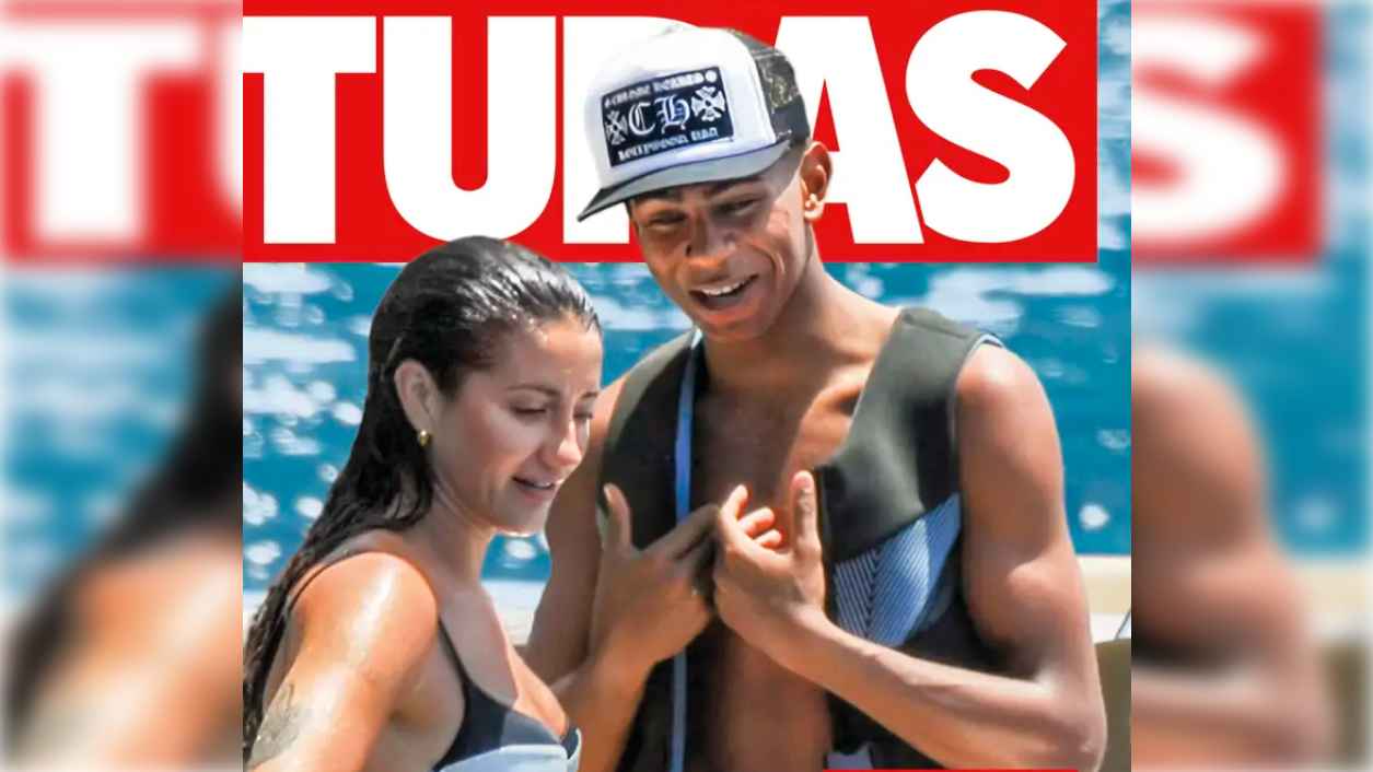 Las imágenes de Lamine Yamal y Fati Vázquez en la exclusiva de la revista Lecturas.