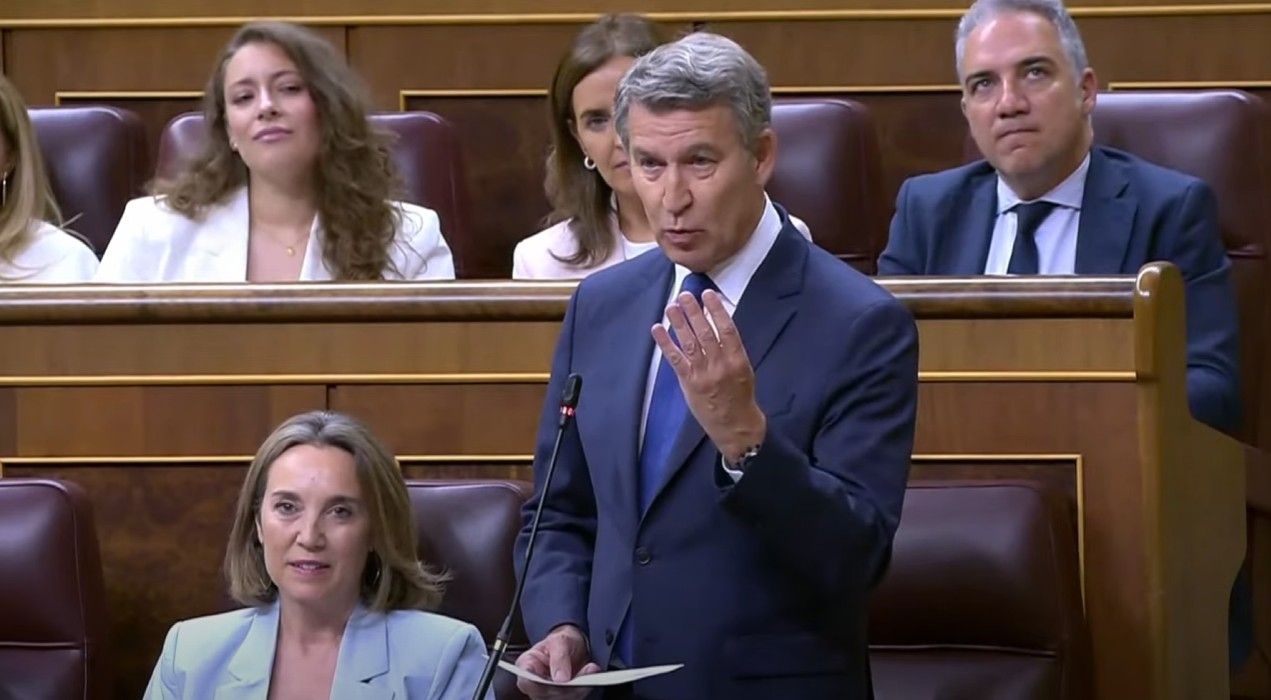 Feijóo, a Sánchez:  "Me faltan cuatro votos"