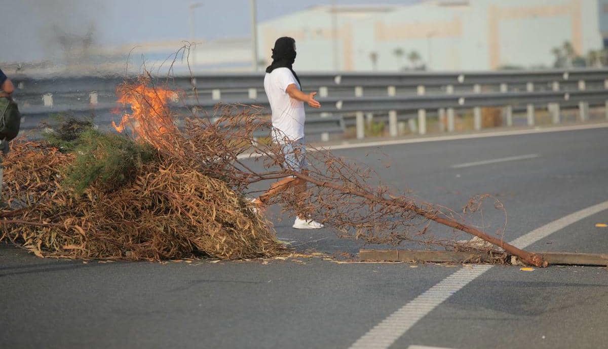 Protestas huelga del metal en Cádiz miércoles 18 junio