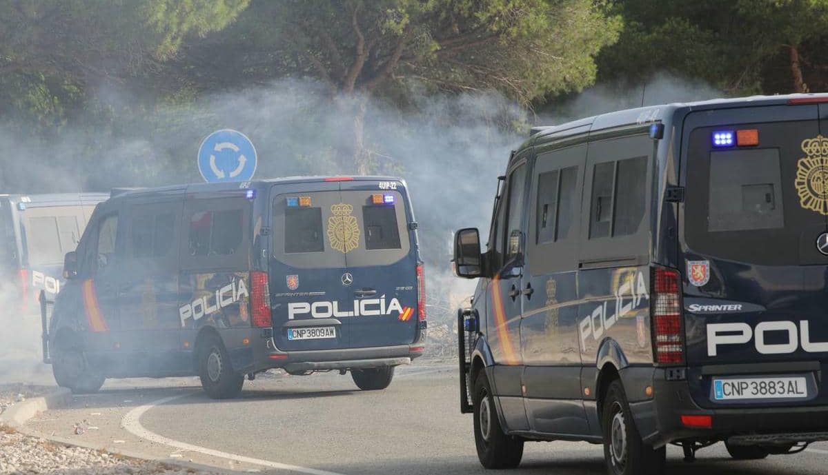 Protestas huelga del metal en Cádiz miércoles 18 junio