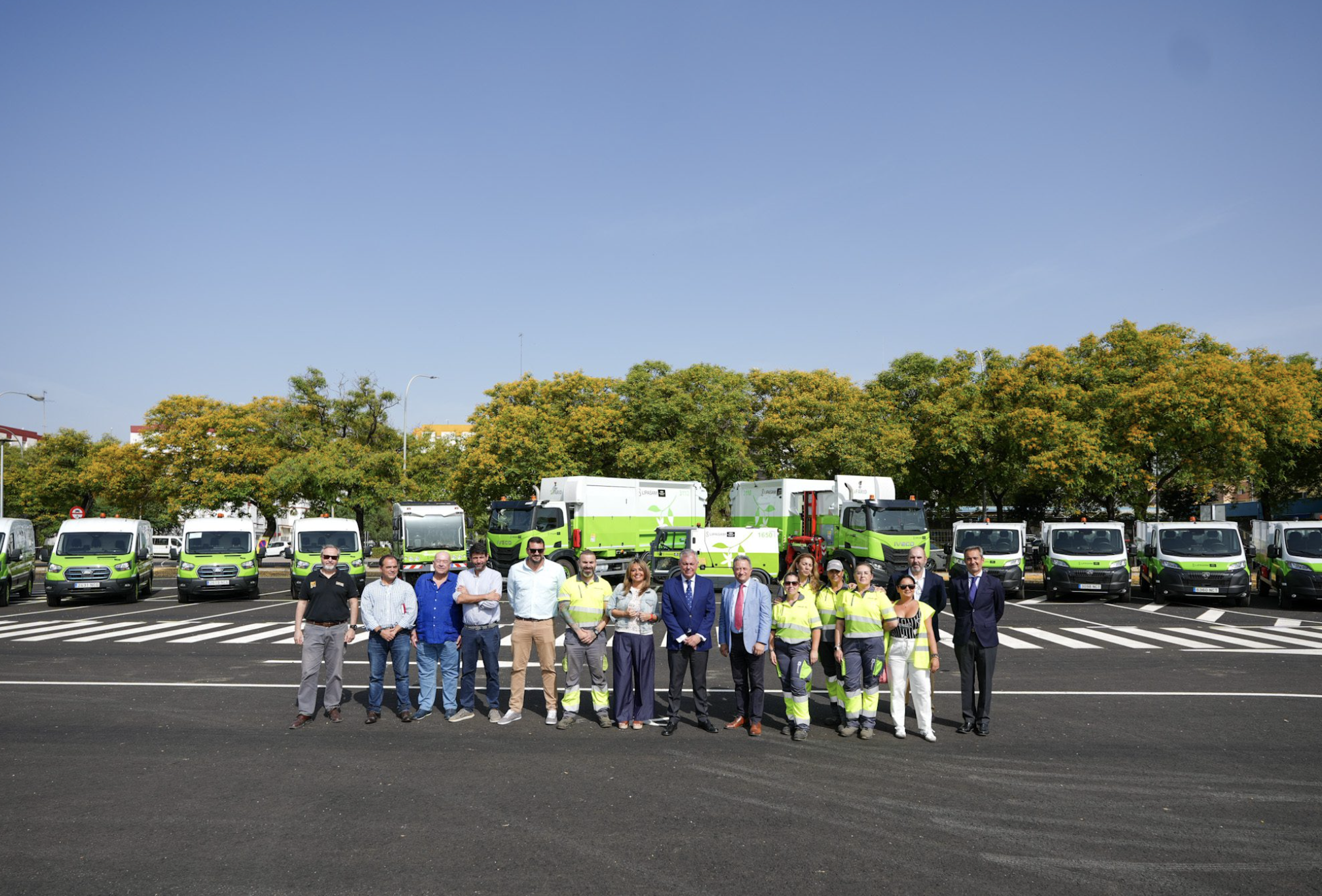 El plan de renovación de la flota de Lipasam en Sevilla. El plan de renovación de la flota de Lipasam en Sevilla.