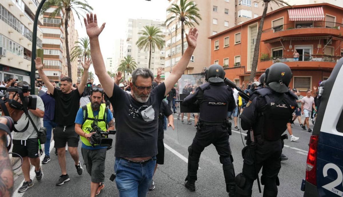 Manifestación del metal   Navantia Cádiz protestas alcalde segundo dia 23