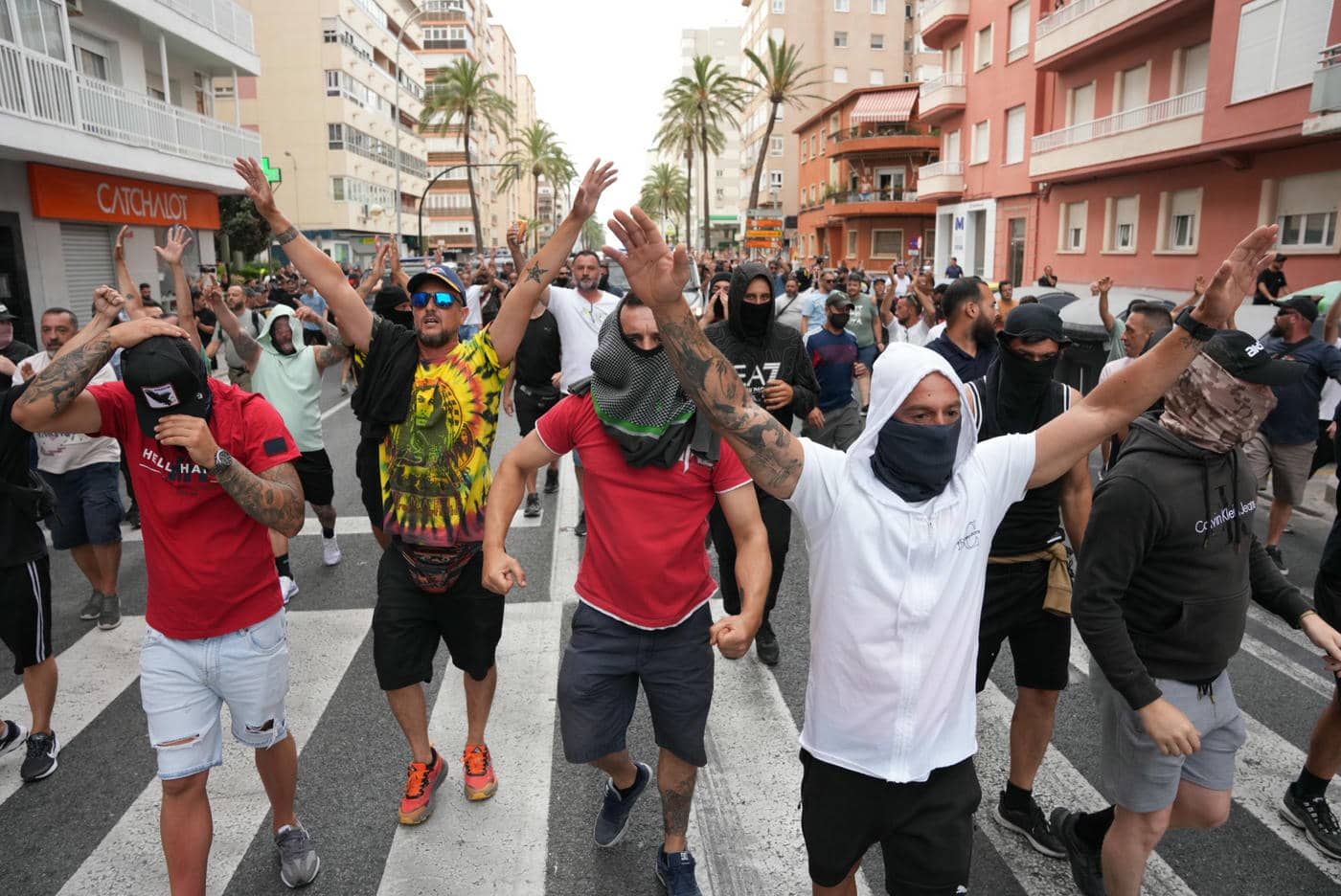 Manifestaciones del metal, meses atrás, en Cádiz.