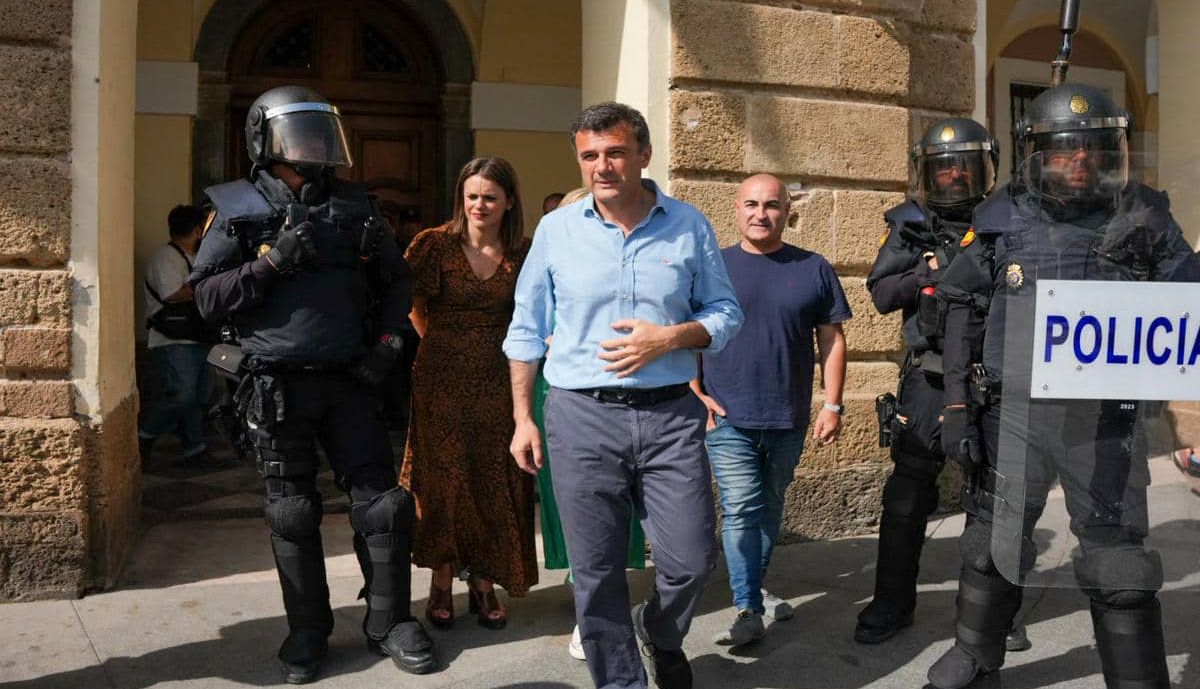 Manifestación del metal   Navantia Cádiz protestas alcalde segundo dia