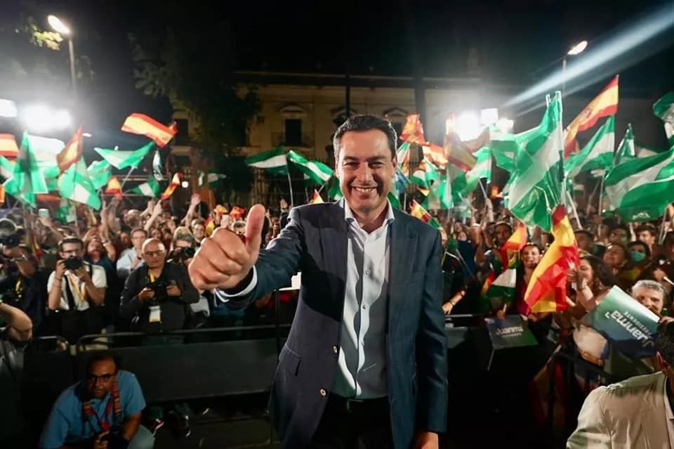 Moreno, en la noche de su victoria electoral.