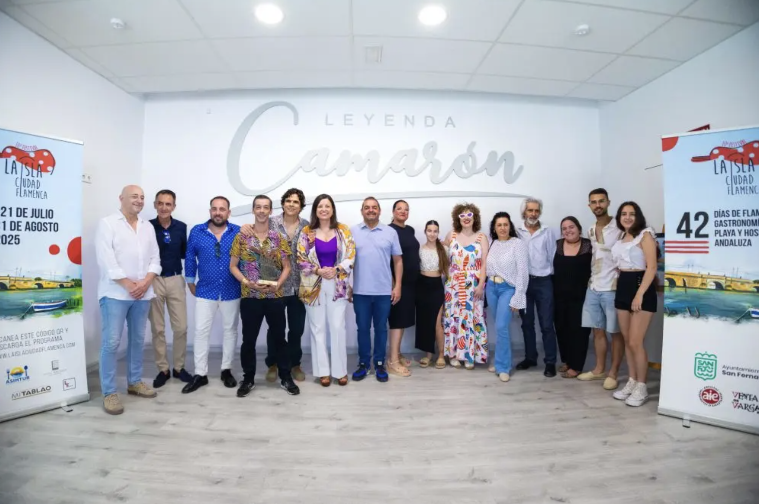 Presentación de La Isla Ciudad Flamenca en San Fernando.