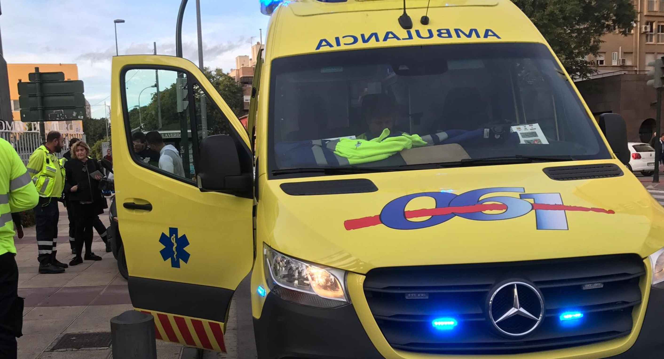 Imagen de archivo de una ambulancia.