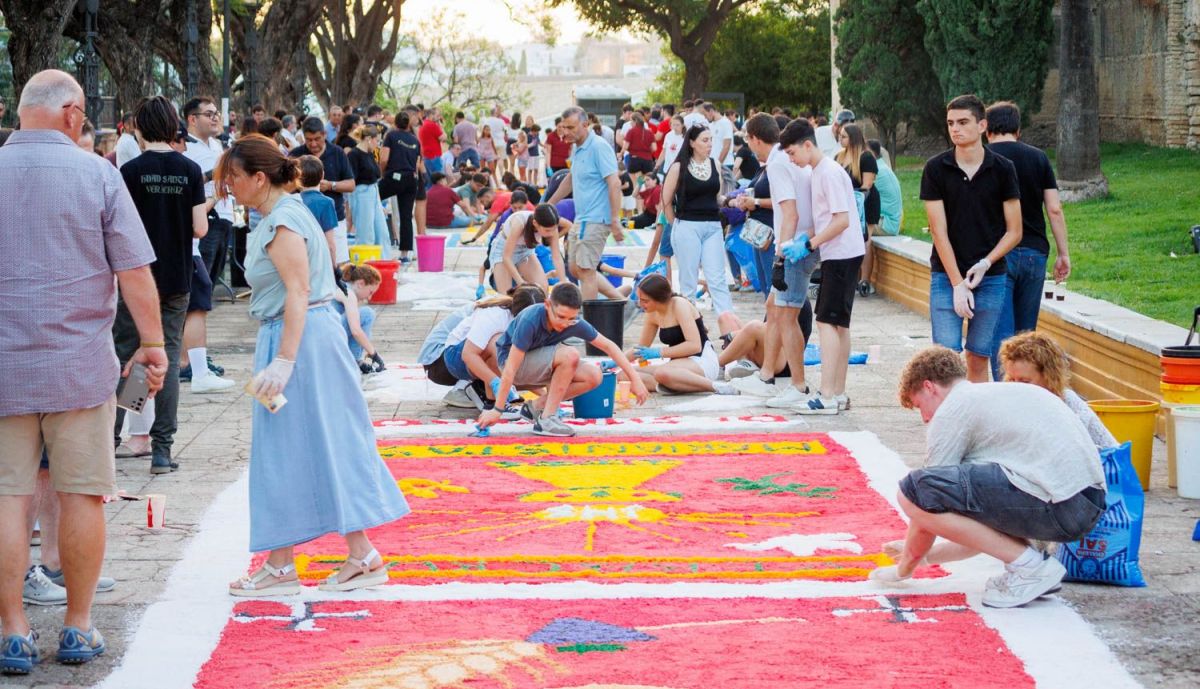 PREPARACION ALFOMBRAS CORPUS JEREZ 06