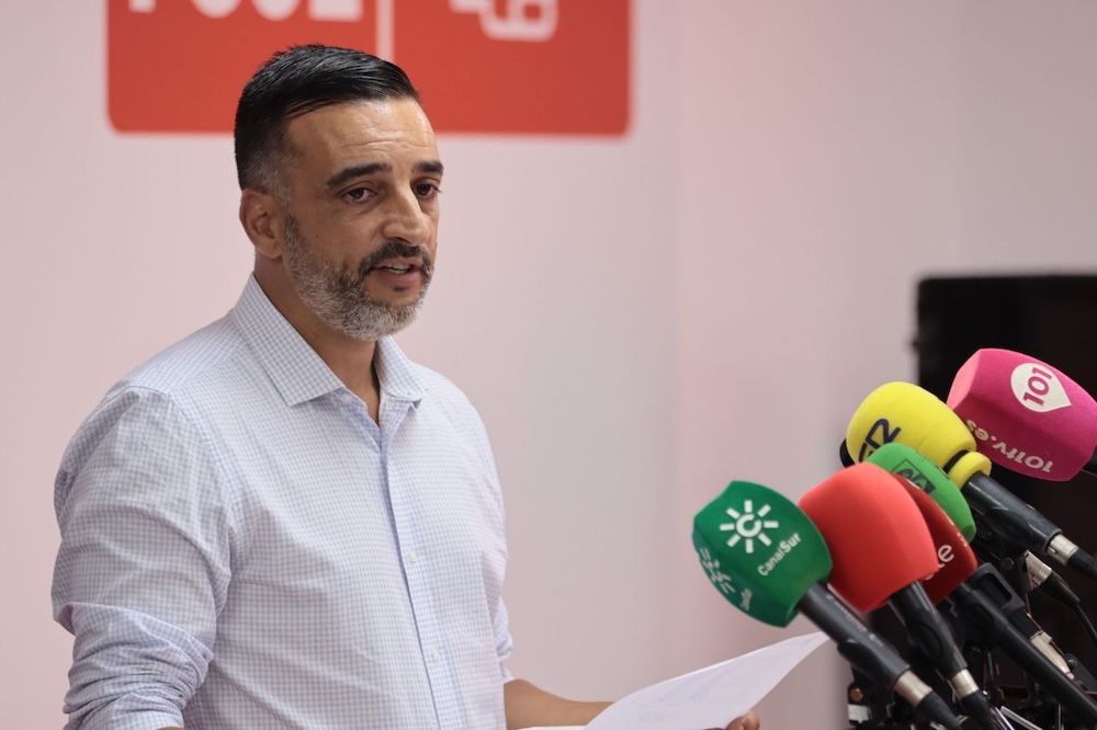 José Antonio Díaz, en una comparecencia ante los medios.