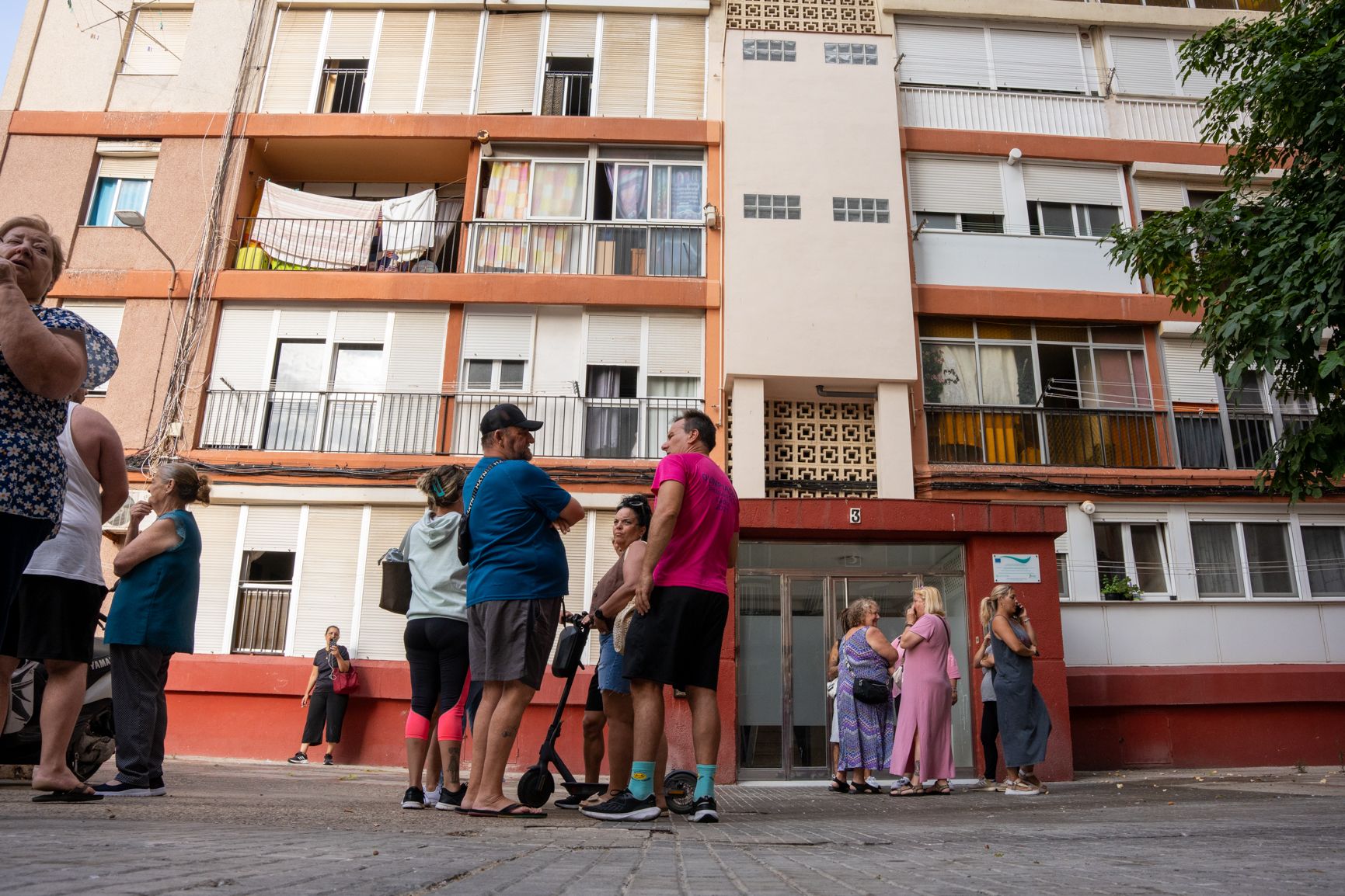 Protesta contra un desahucio en Cádiz, en una imagen de hace unos meses.