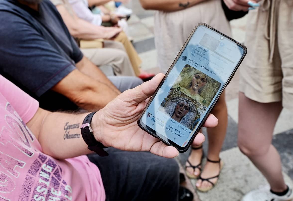 El antes y el después de la Macarena.