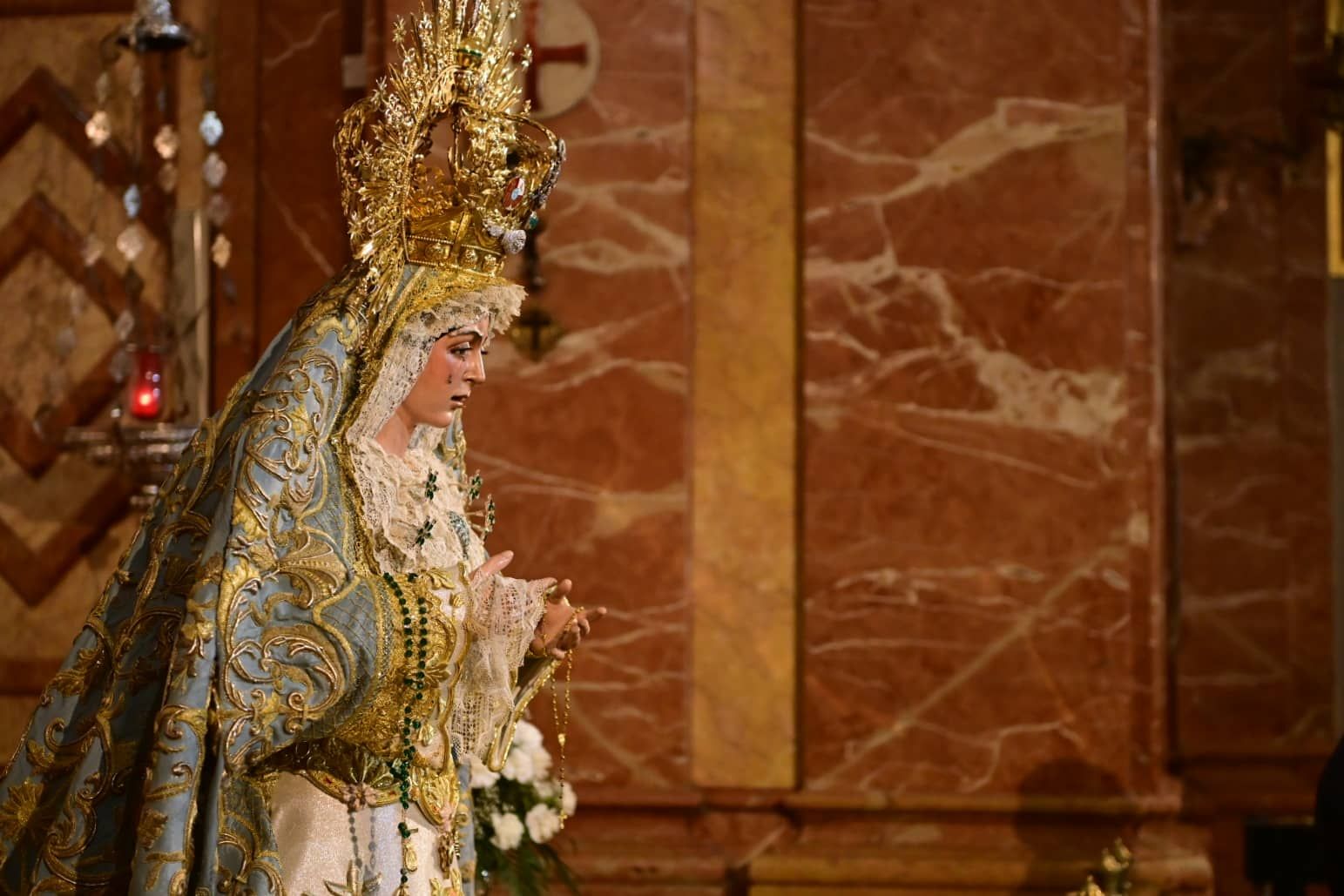 La Macarena tras la restauración.