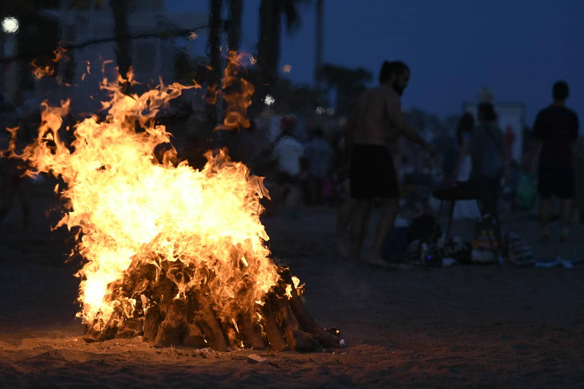 Una verbena de San Juan.