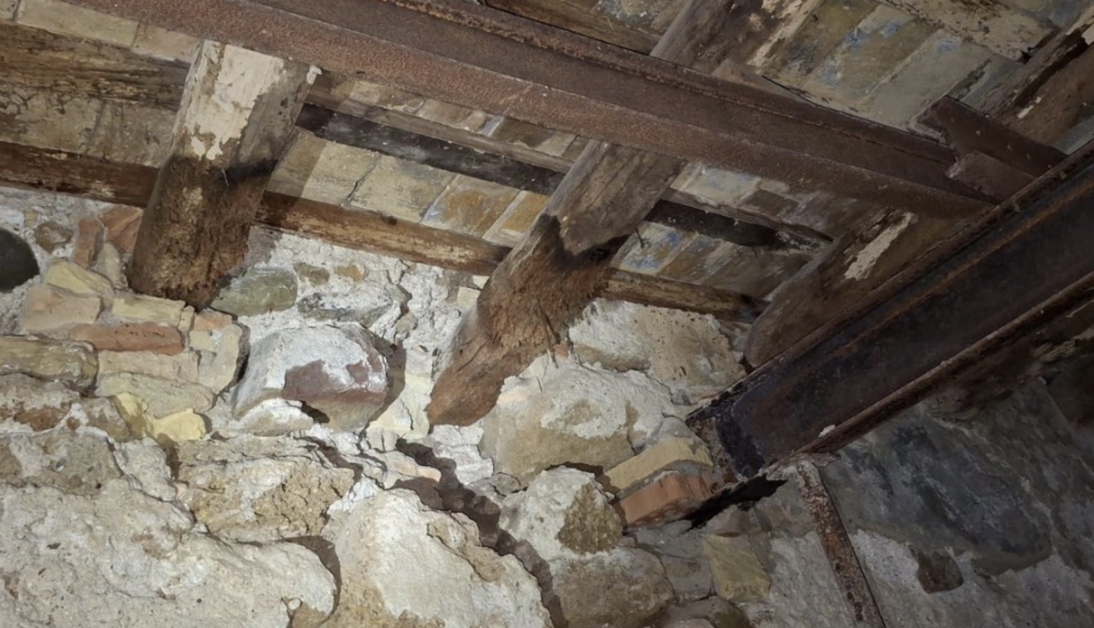 Estado del inmueble afectado.