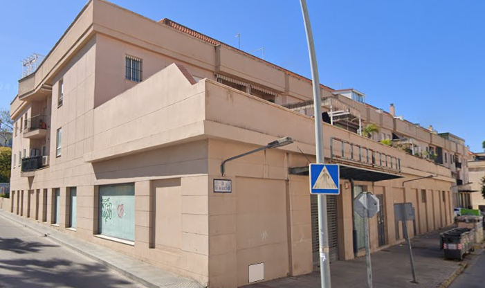 El local donde había un Mercadona en esta localidad gaditana.