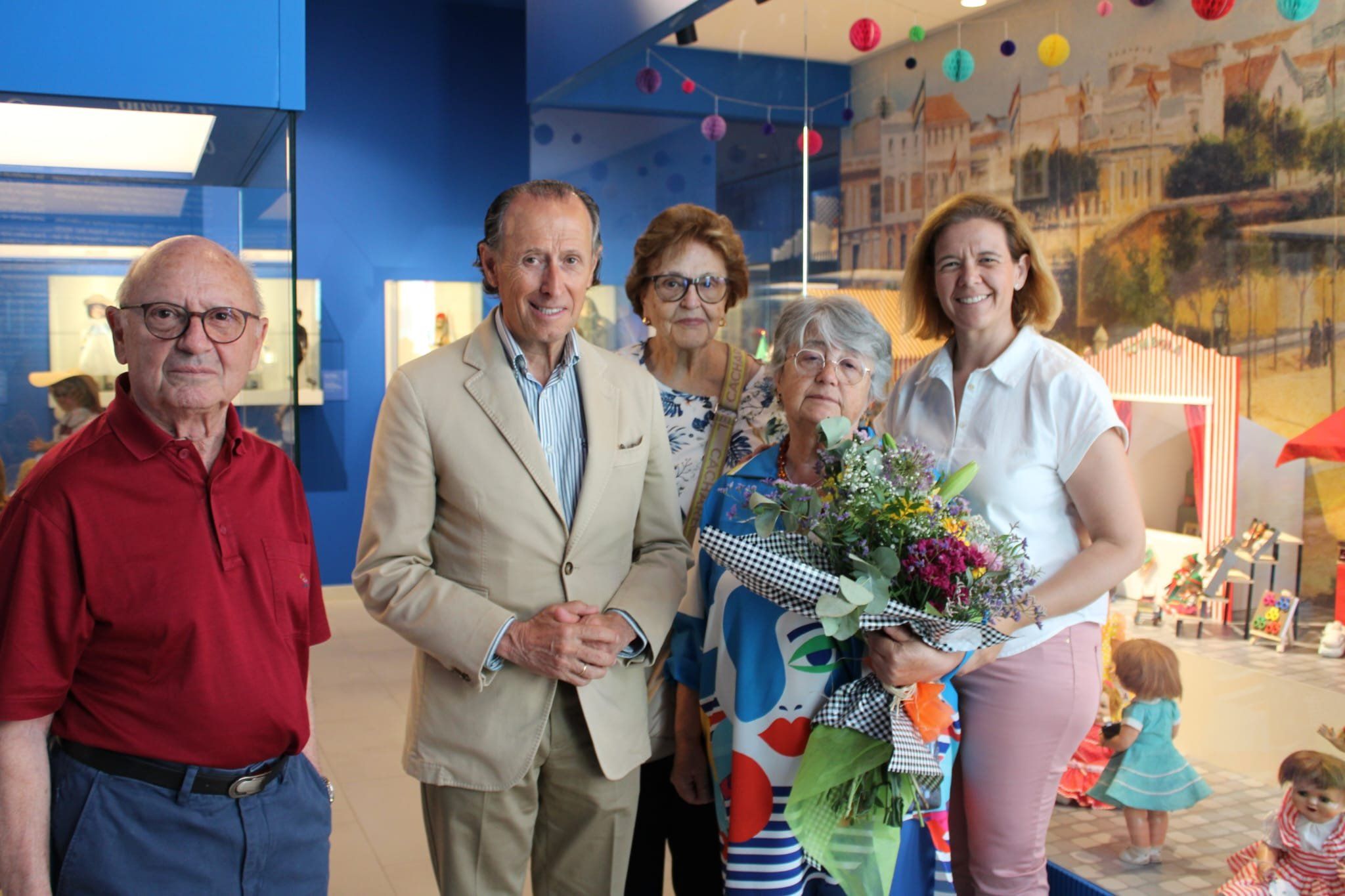 Primer aniversario de la Colección de Muñecas María Emilia Lira en Chiclana.
