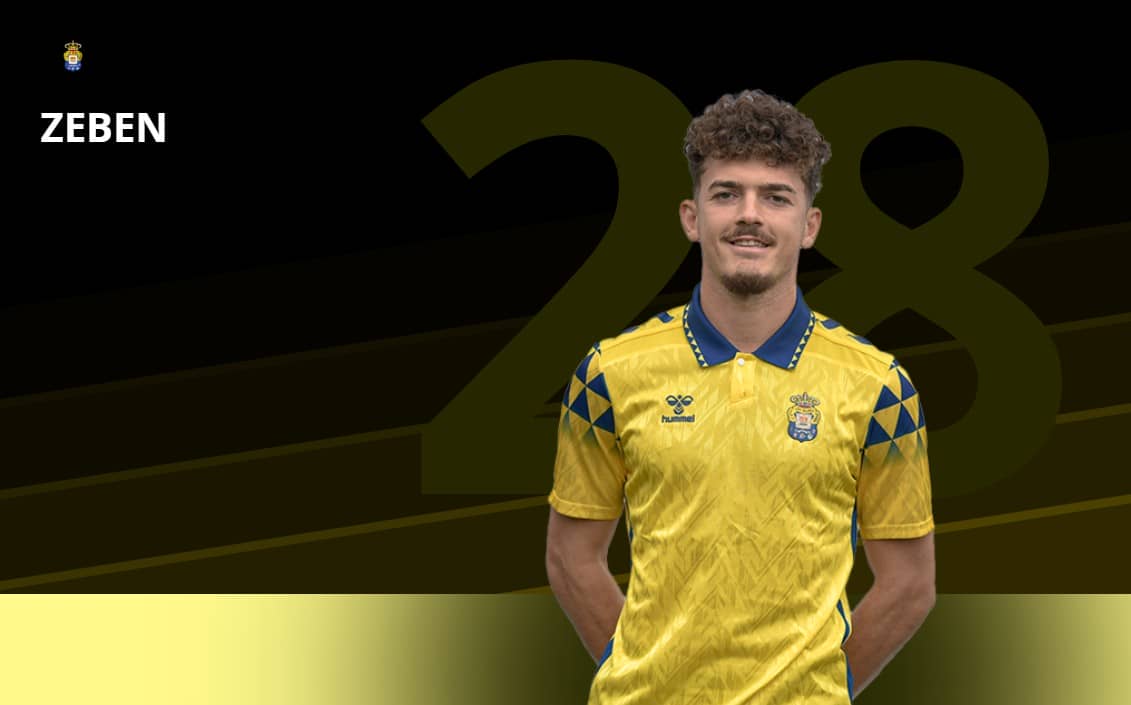 Zeben, futbolista de Las Palmas fallecido.