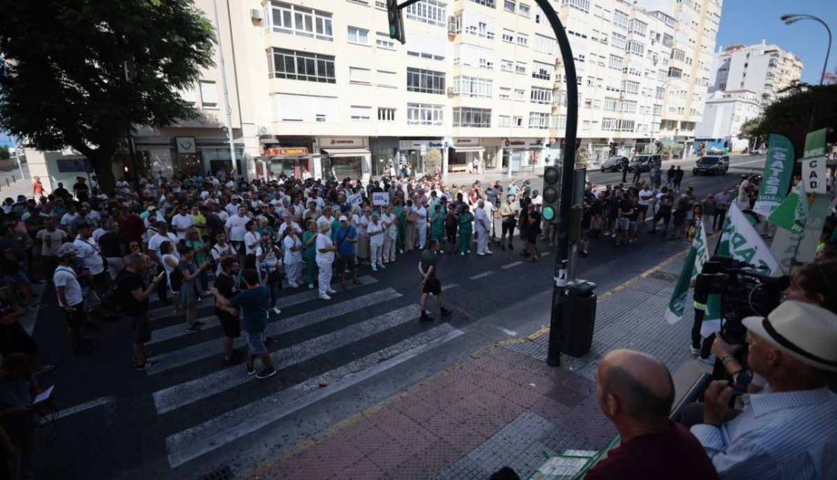 Protestas Sanidad SATSE paga enfermeros enfermeras 